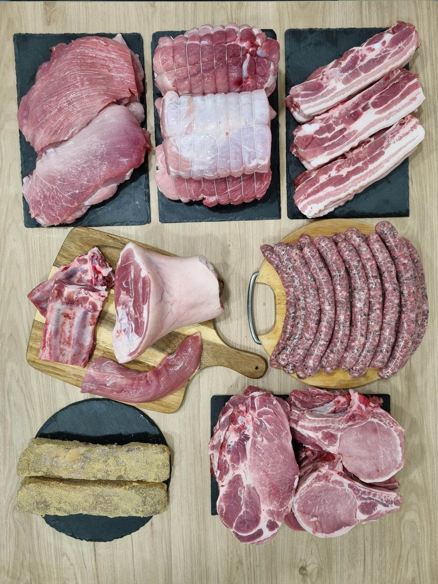 1/4 porc viande
