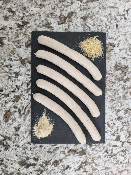Saucisses blanches au fromage (600g)