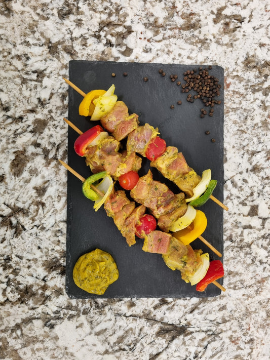 Brochettes marinées (600g)