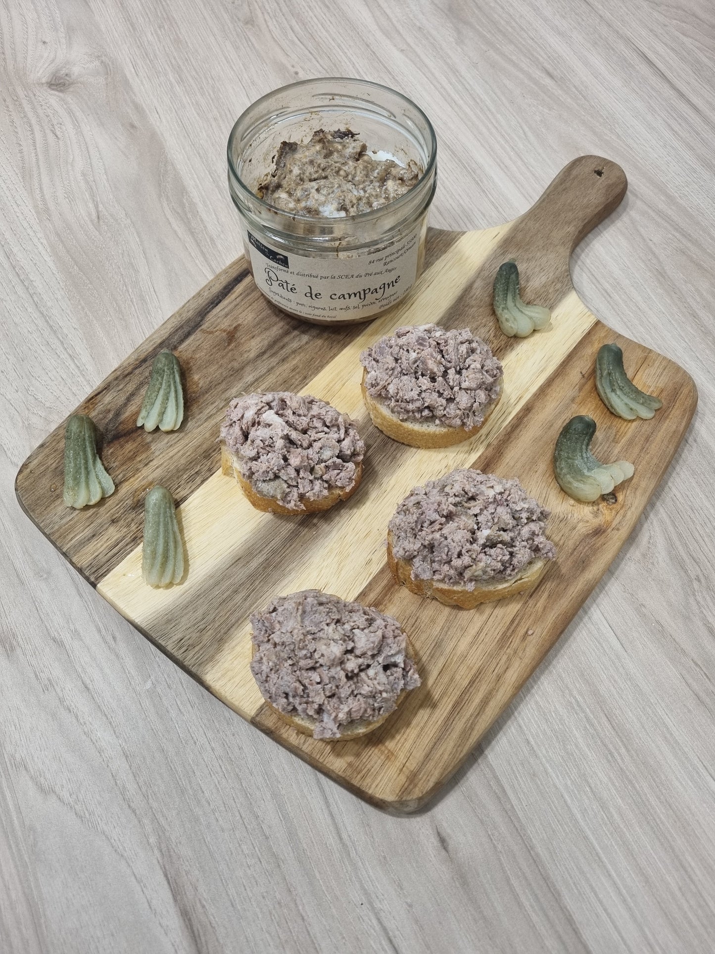 Lot pâtés de campagne