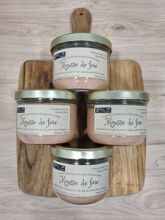 Lot mousses de foie