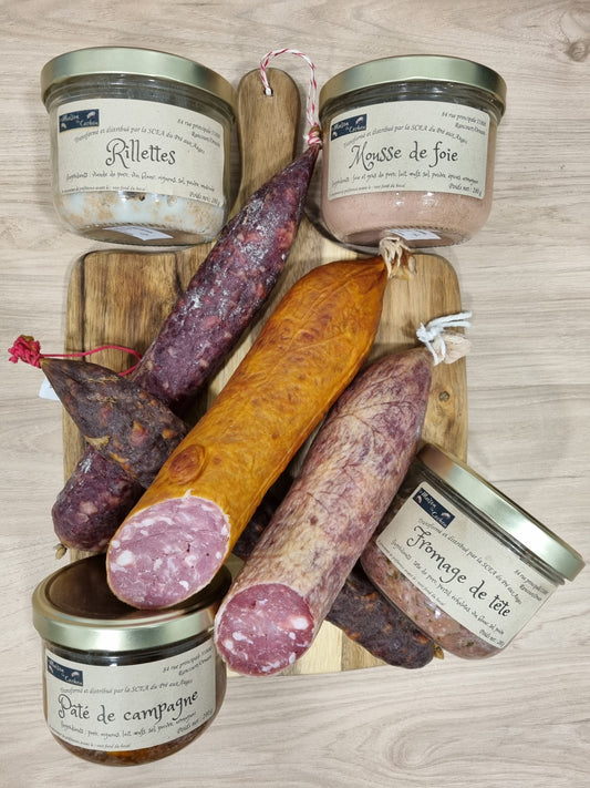 Colis charcuterie sèche